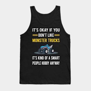 Smart People Hobby Monster Truck Trucks Tank Top